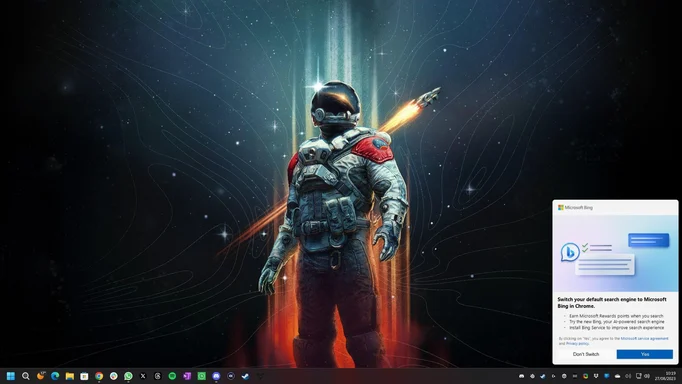 Microsoft is using malware-like pop-ups in Windows 11 to get people to ditch Google