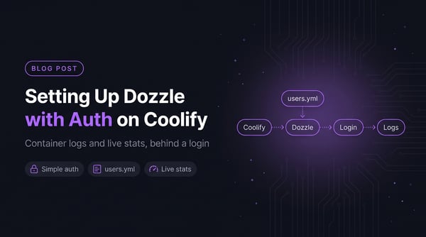 Setting Up Dozzle with Auth on Coolify